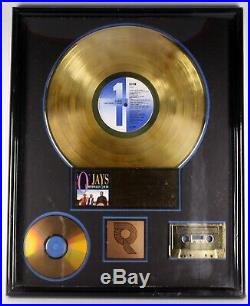 Official O'jays Emotionally Yours Riaa Music Industry Gold Record Sales Award B