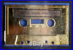 Official O'jays Emotionally Yours Riaa Music Industry Gold Record Sales Award B