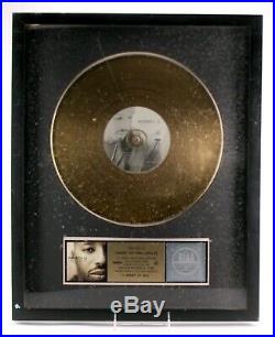 Official Warren G I Want It All Music Industry Gold Record Sales Award