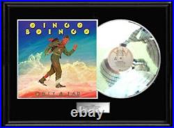 Oingo Boingo Only A Lad White Gold Platinum Tone Record Non Riaa Award