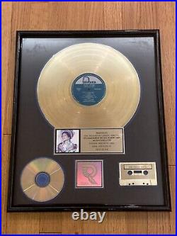 Oleta Adams Circle of One. RIAA Hologram Gold Sales Award. Fontana Records