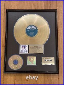 Oleta Adams Circle of One. RIAA Hologram Gold Sales Award. Fontana Records