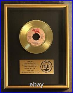 Olivia Newton-John Grease Hopelessly Devoted To You 45 Gold RIAA Record Award
