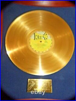 Original N. Z. 1978 Gold Record Awards'' HELLO SAILOR''Stebbing Studio Framed