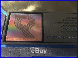 Original The Beatles RIAA Gold Record Award The Beatles At The Hollywood Bowl