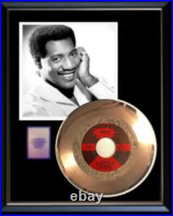 Otis Redding Dock Of The Bay 45 RPM Gold Metalized Record Rare Non Riaa Award