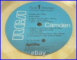 Outstanding Canadian Sales Dick Nolan's Fishermans Boy Gold Album LP RCA 1972