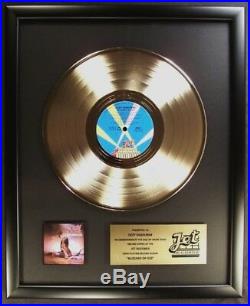 Ozzy Osbourne Blizzard Of Ozz LP Gold Non RIAA Record Award Jet Records To Ozzy