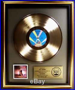 Ozzy Osbourne Blizzard Of Ozz LP Gold RIAA Record Award Jet Records