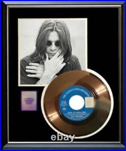 Ozzy Osbourne Mama I'm Coming Home Gold Record Non Riaa Award Rare