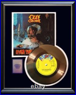 Ozzy Osbourne Randy Rhoads Over The Mountain Rare Gold Record Non Riaa Award Ozzy Osbourne Randy Rhoads Over The Mountain Rare Gold Record Non Riaa Award