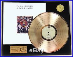 Paul Simon Gold Lp Ltd Edition Rare Record Award Quality Display Ships For Free