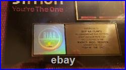 PAUL SIMON Gold Record Award for Your The One CD Cassette to Skip La Plante
