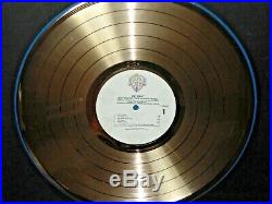 PRINCE Batman RIAA Gold Record Award