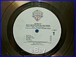 PRINCE Batman RIAA Gold Record Award
