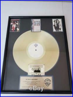 PRINCE Parade Gold Record Award Official Warner Brothers Non RIAA Morris Day