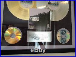 PUDDLE OF MUDD Come Clean Gold / Platinum Record Award Worldwide Sales non RIAA