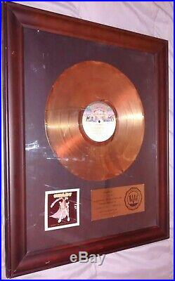 Parliament Gloryhallastoopid RIAA Gold Record Award P-FUNK 1979 Funkadelic Rare
