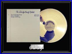 Partridge Family Notebook White Gold Platinum Toned Record Lp Non Riaa Award