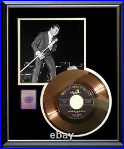 Paul Anka Put Your Head On My Shoulder 45 RPM Gold Record Non Riaa Award Rare