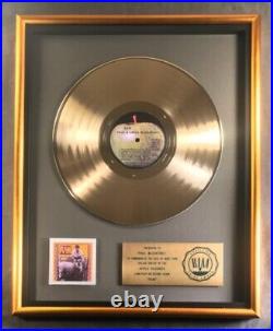 Paul & Linda McCartney Ram LP Gold RIAA Record Award Apple Records