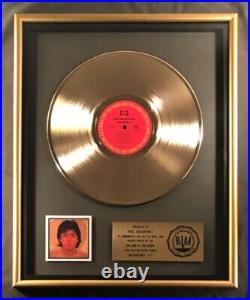 Paul McCartney McCartney II LP Gold RIAA Record Award Columbia Records