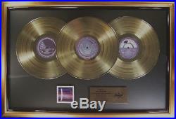 Paul McCartney & Wings Over America 3 LP Gold Non RIAA Record Award