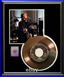 Paul Mccartney Maybe I'm Amazed 45 RPM Gold Record Rare Non Riaa Award
