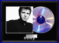 Peter Gabriel So White Gold Silver Platinum Tone Record Rare Non Riaa Award
