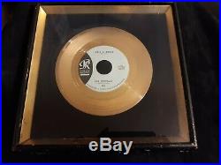 Phil Spector's The Crystals He's A Rebel 1962 Philles Gold Record Disk Award
