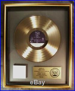 Pink Floyd The Wall LP Gold RIAA Record Award Columbia Records To Roger Waters