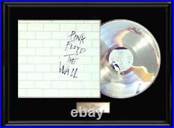 Pink Floyd The Wall White Gold Silver Platinum Tone Record Lp Non Riaa Award