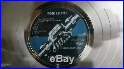 Pink Floyd Wish You Were Here Gold Record LP Award Presentation Excellent