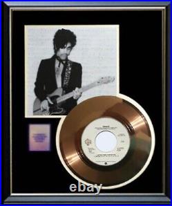 Prince Little Red Corvette Gold Record Rare 45 Pm Non Riaa Award