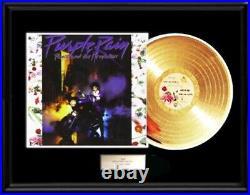 Prince Purple Rain Gold Record Lp Album Rare Non Riaa Award Rare