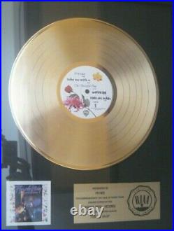 Prince RIAA Gold Record Award Purple Rain Early Riaa