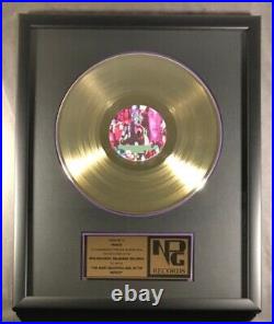 Prince The Most Beautiful Girl In The World 12 Gold Non RIAA Record Award NPG