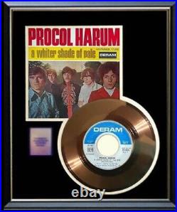 Procul Harum A Whiter Shade Of Pale 45 RPM Gold Record Non Riaa Award Rare