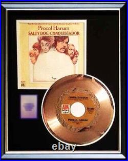 Procul Harum Conquistador 45 RPM Gold Record Non Riaa Award Rare