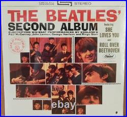 Promo Copy Unopened Vinyl The Beatles' Second Album With Drill Hole Mint Rare