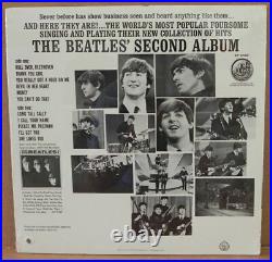 Promo Copy Unopened Vinyl The Beatles' Second Album With Drill Hole Mint Rare