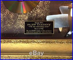 Puff Daddy Notorious B. I. G. I´ll be missing you Gold Award Frankreich SNEP