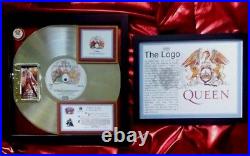 QUEEN Platinum Award A NIGHT AT THE OPERA W-Freddie Mercury photos & COA