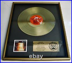 QUEENLive Killers RIAA Gold Record Award Presented To Roger TaylorBeautiful. 