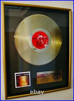 QUEENLive Killers RIAA Gold Record Award Presented To Roger TaylorBeautiful. 