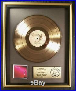 Queen Debut LP Gold RIAA Record Award Elektra Records To Roger Taylor