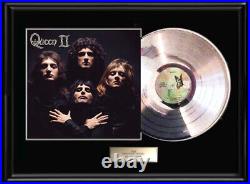 Queen II Two Second Album White Gold Platinum Record Lp Rare Non Riaa Award