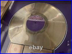 Queen Latifah Black Rain RIAA Gold CD Record Cassette Award READ