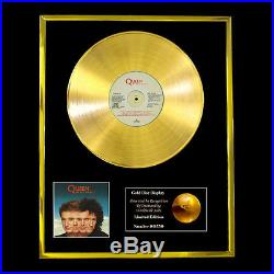 Queen The Miracle CD Gold Disc Record Vinyl Lp Award Display Free P+p