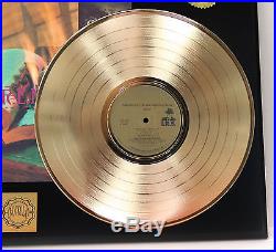 R. E. M. Gold Lp Ltd Edition Rare Record Award Quality Display Ships For Free